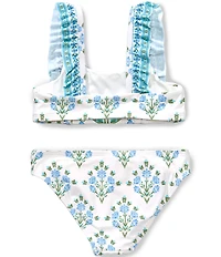 A Loves A Big Girls Ruffle Bralette 2-Piece Swimsuit