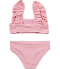 A Loves A Big Girls Ruffle Bralette 2-Piece Swimsuit