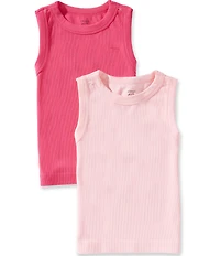A Loves A Big Girls Sleeveless Seamless Tank Top 2-Pack