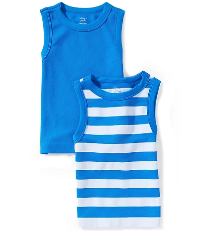 A Loves A Big Girls Sleeveless Seamless Tank Top 2-Pack