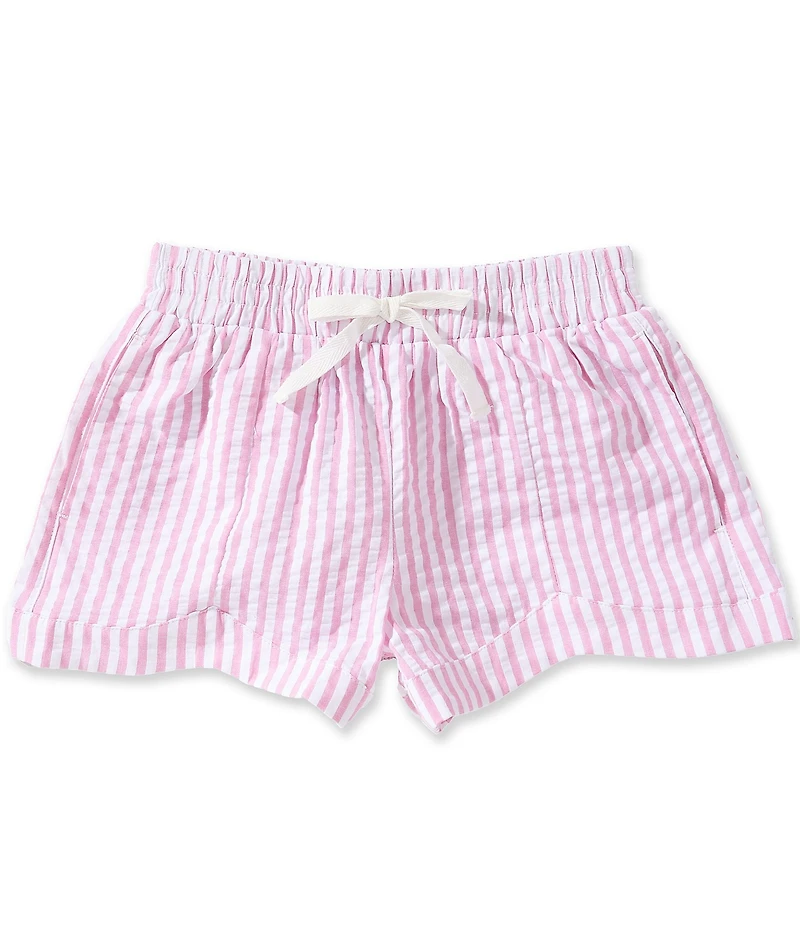 A Loves A Big Girls Striped Dolphin Shorts