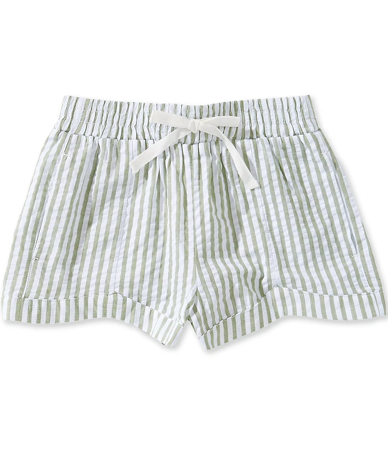 A Loves A Big Girls Striped Dolphin Shorts