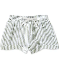 A Loves A Big Girls Striped Dolphin Shorts