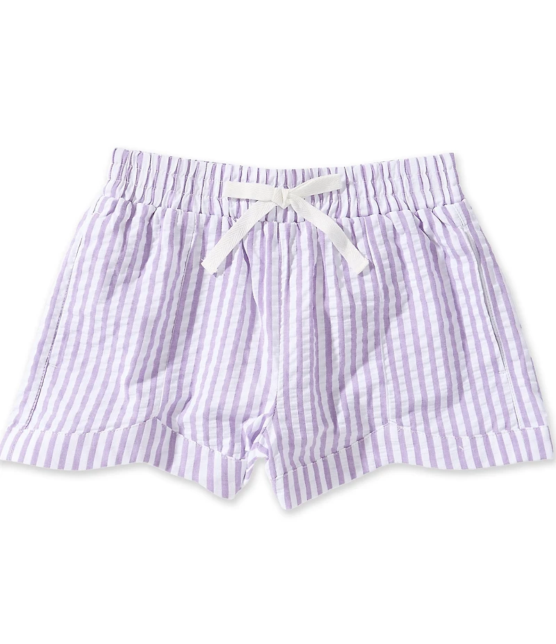 A Loves A Big Girls Striped Dolphin Shorts