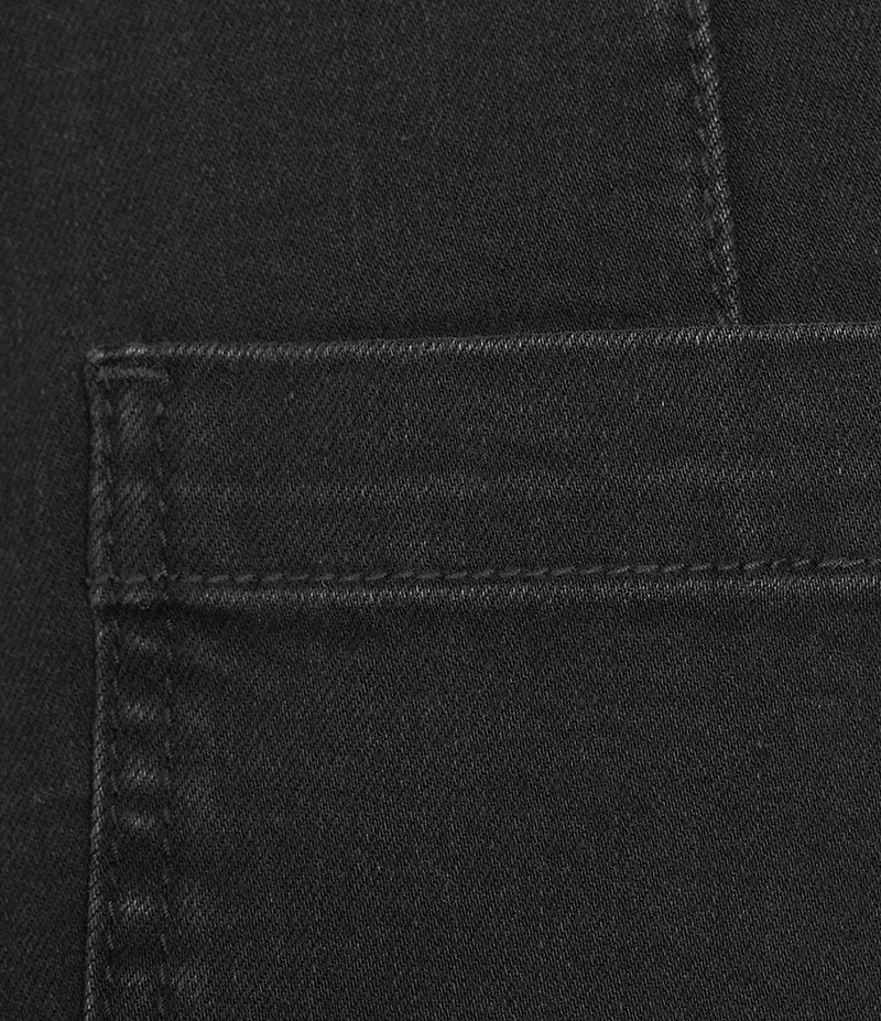 A Loves A Denim High Rise Tie Belt Waist Wide Straight Leg Jeans