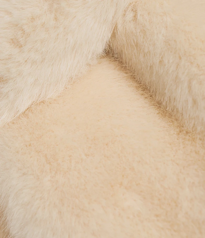 A Loves A Faux Fur Pull Through Scarf