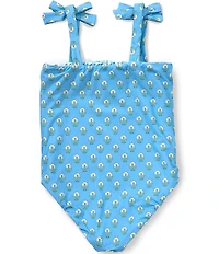 A Loves A Girls Reversible Bandeau One-Piece Swimsuit