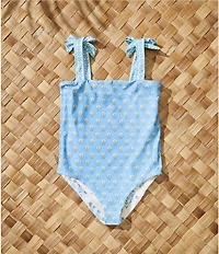 A Loves A Girls Reversible Bandeau One-Piece Swimsuit