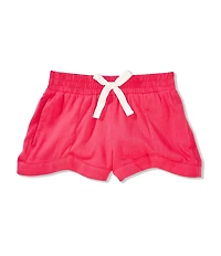 A Loves A Little Girls Solid Dolphin Shorts