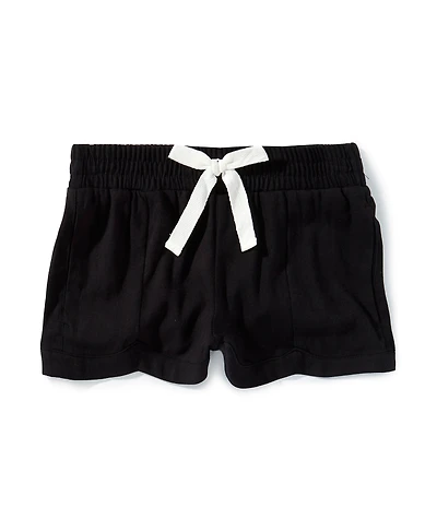 A Loves A Little Girls Solid Dolphin Shorts