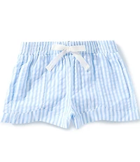 A Loves A Little Girls Striped Dolphin Shorts