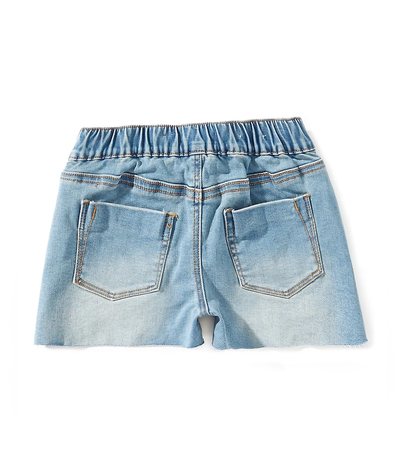 A Loves A Little Girls High Rise Denim Shorts