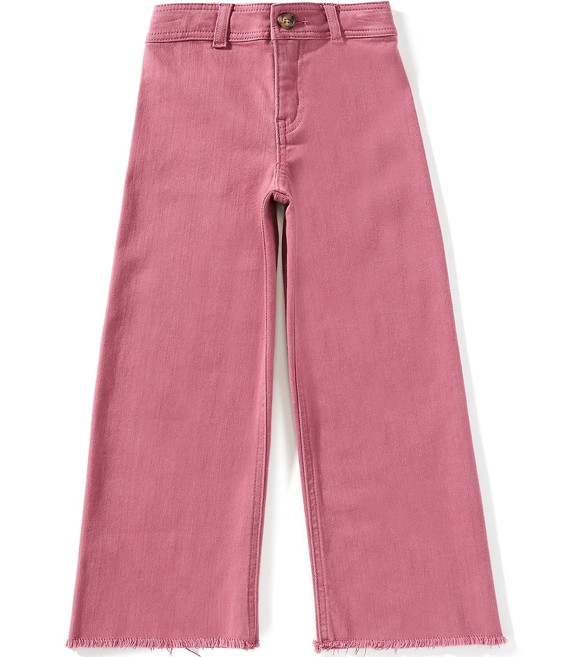 A Loves A Little Girls Wide Leg Denim Pants