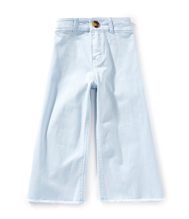 A Loves A Little Girls Wide Leg Denim Pants