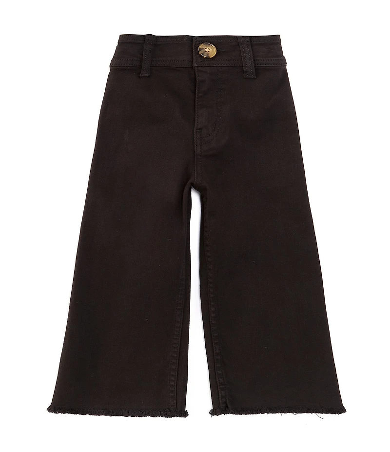 A Loves A Little Girls Wide Leg Denim Pants