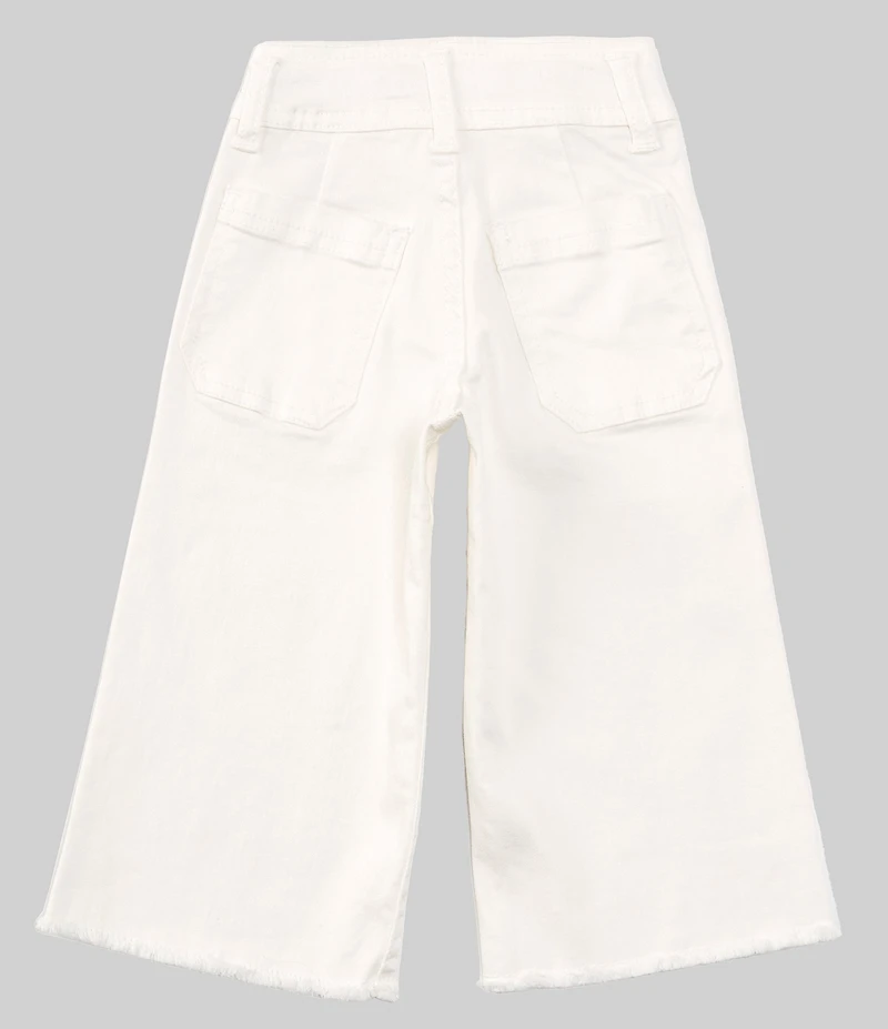 A Loves A Little Girls Wide Leg Denim Pants