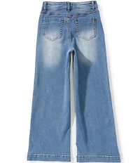 A Loves A Little Girls Denim Patch Pocket Jeans