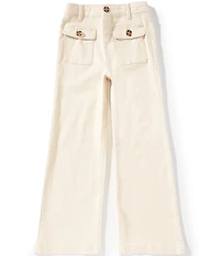 A Loves A Little Girls Denim Patch Pocket Jeans