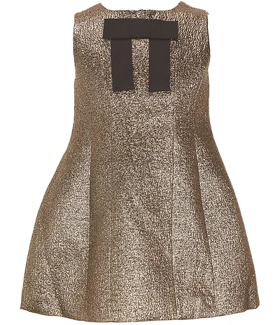 A Loves A Little Girls Sleeveless Bow Dress