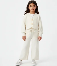 A Loves A Little Girls V-Neck Cardigan