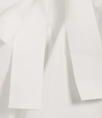 A Loves A Ruffle Off-the-Shoulder Long Balloon Sleeve Bubble Hem Coordinating Top