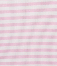 A Loves A Stripe Ribbed Knit Scoop Neck Sleeveless Tank