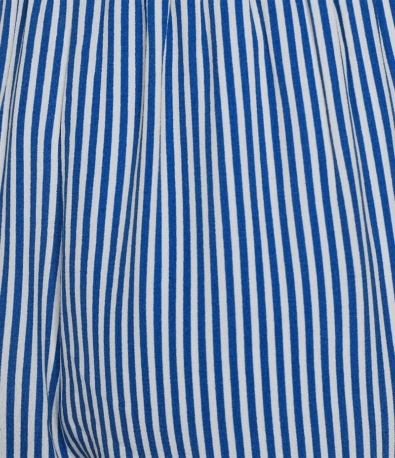 A Loves A Stripe Woven Mid Rise Coordinating Camp Shorts