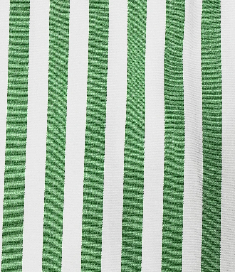 A Loves A Striped Collared Long Sleeve Button Front Woven Coordinating Shirt
