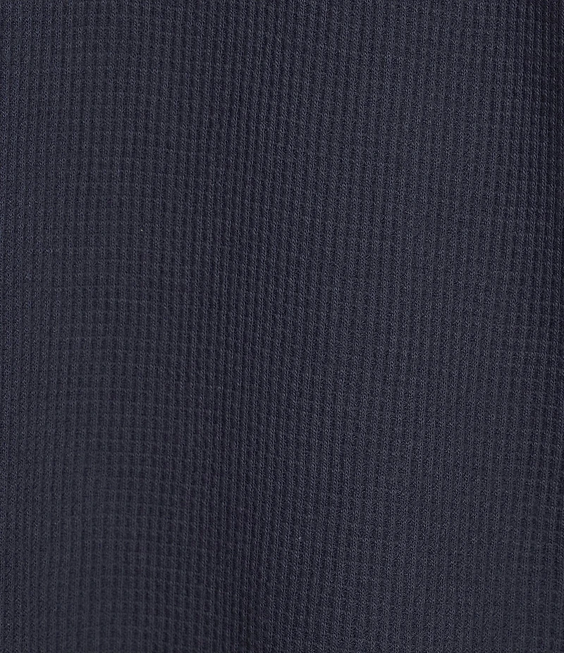 A Loves A Waffle Knit Crew Neck Dropped Long Sleeve Coordinating Pullover