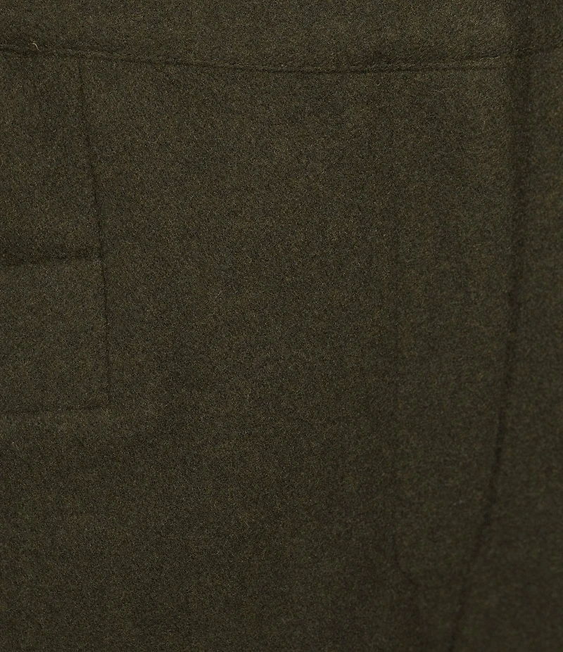 A Loves A Wooly Mid Rise Wool Blend Mini Shorts