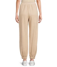 A Loves A Woven Coordinating High Rise Jogger Sweatpants