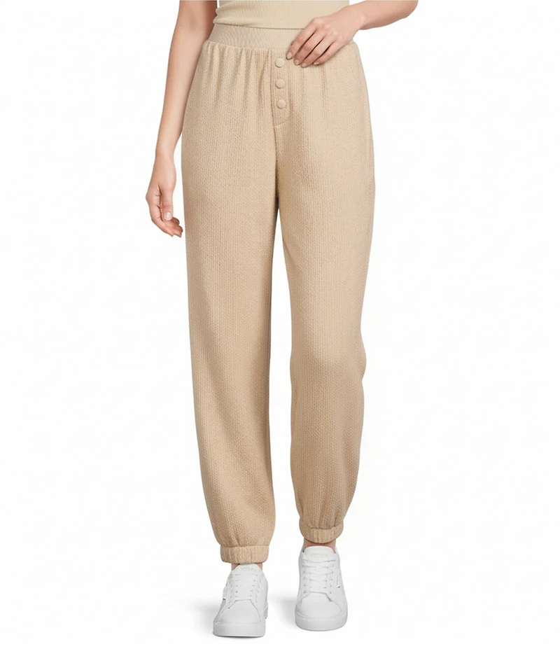 A Loves A Woven Coordinating High Rise Jogger Sweatpants