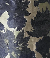 Abbey Glass Evelyn Floral Jacquard Midi Dress