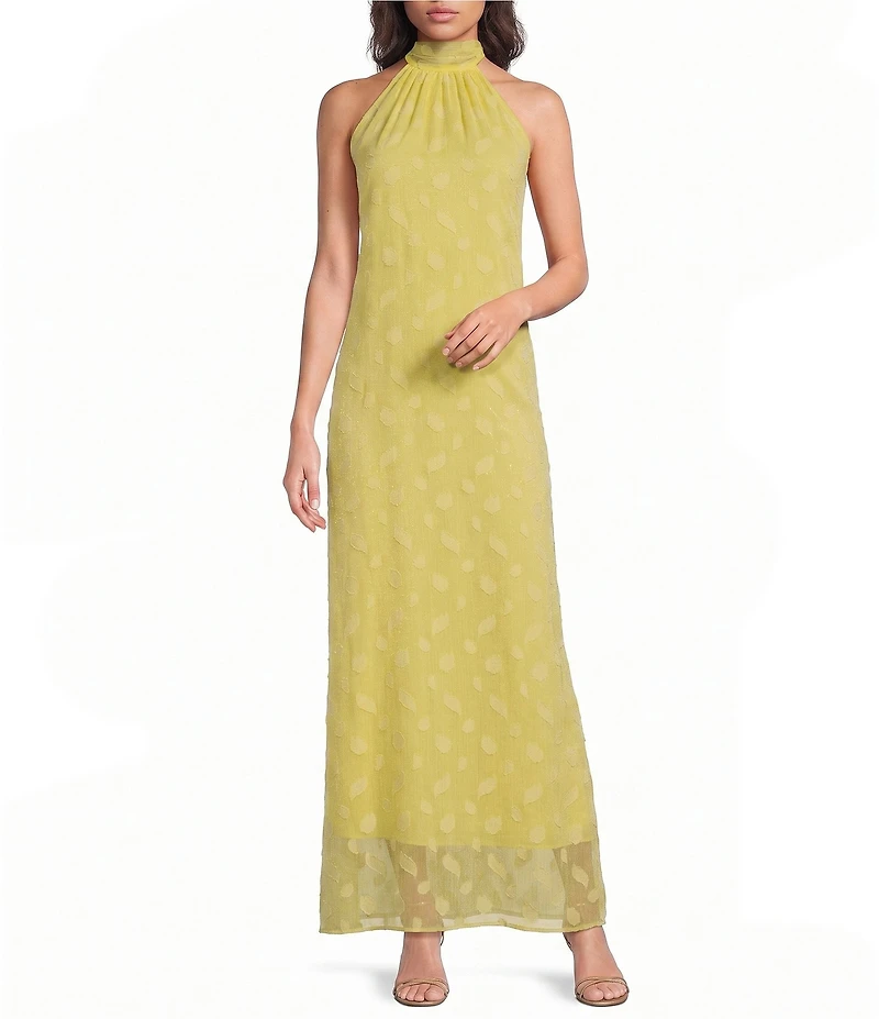 Abbey Glass Rory Halter Gown