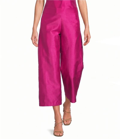 Abbey Glass Taylor Barrel Leg Cropped Coordinating Pants