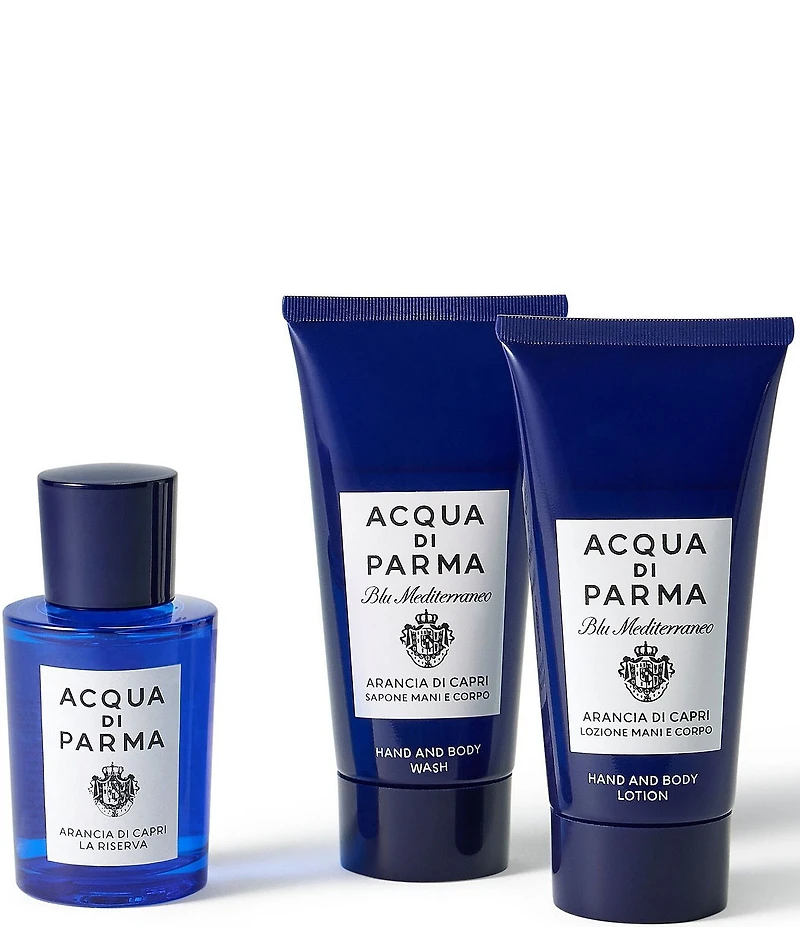 Acqua di Parma Blu Mediterraneo Arancia di Capri La Riserva Gift Set