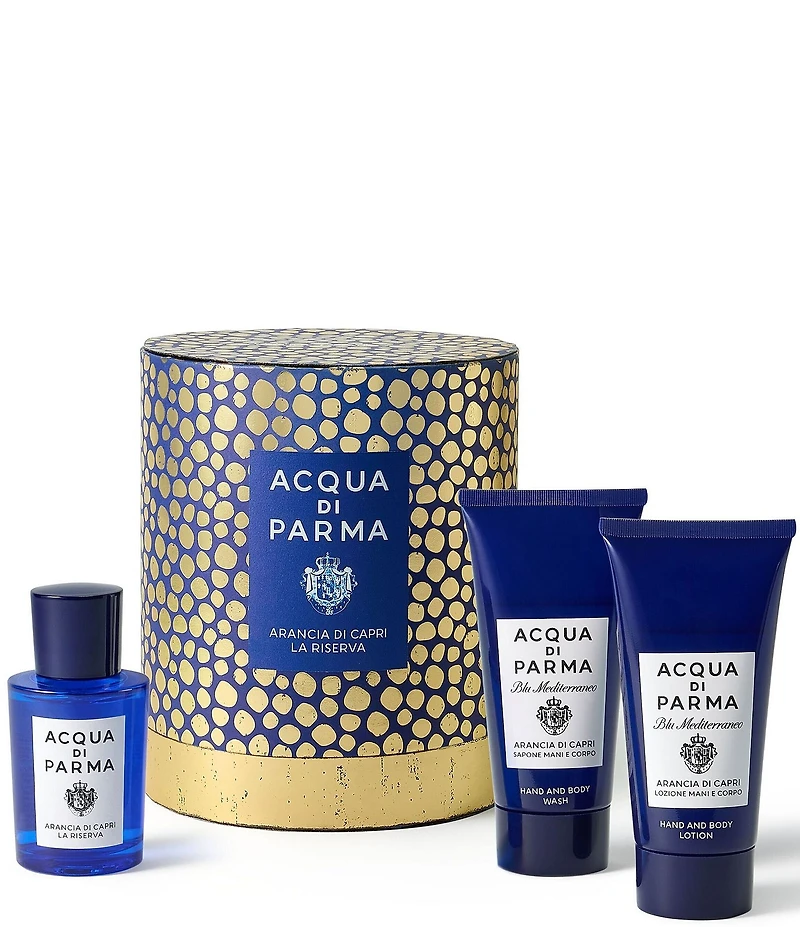 Acqua di Parma Blu Mediterraneo Arancia di Capri La Riserva Gift Set