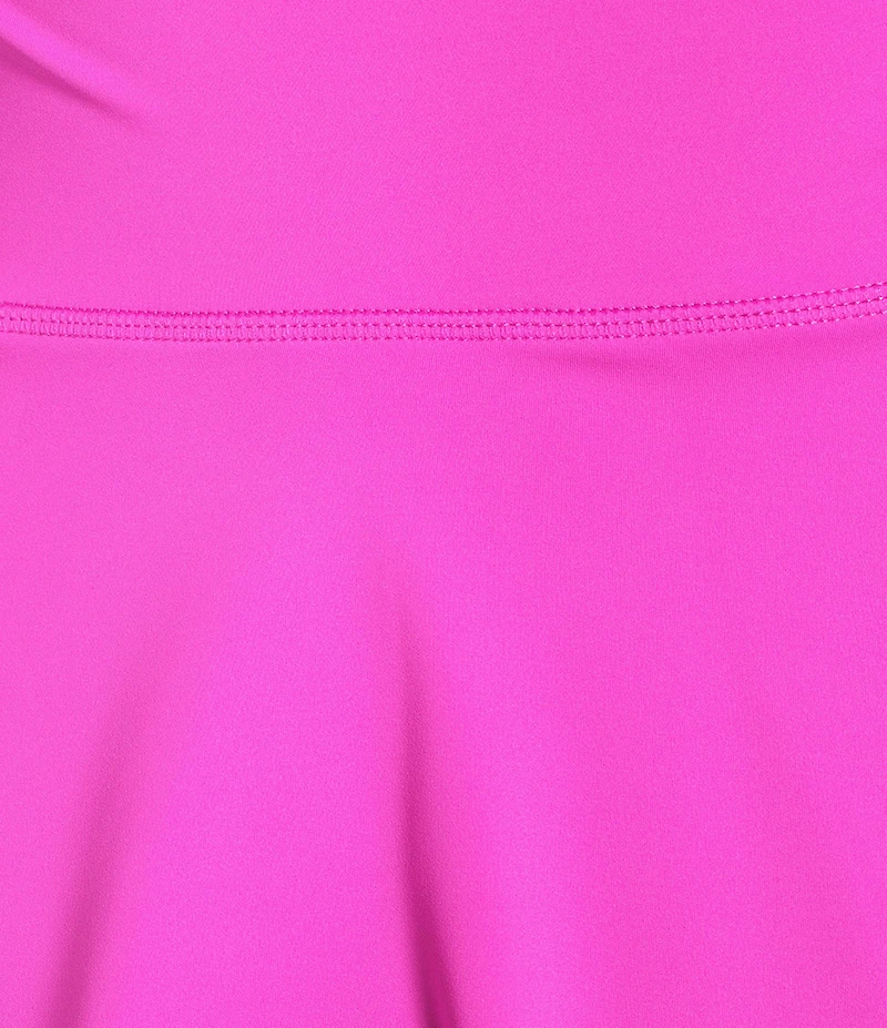 Active Seamed Bodice Pull-On Mini Tennis Dress