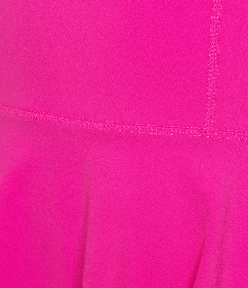 Active Seamed Bodice Pull-On Mini Tennis Dress