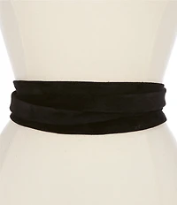 ADA 3#double; Classic Wrap Suede Leather Belt