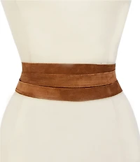 ADA Classic Wrap Suede Belt