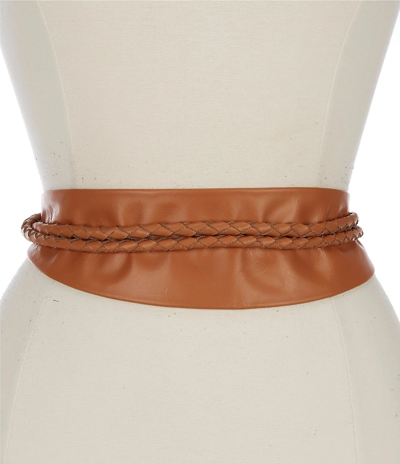 ADA Lucky Leather Wrap Belt