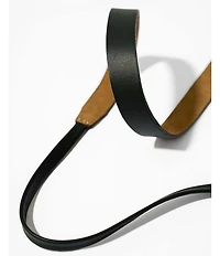 ADA Skinny Leather Wrap Belt