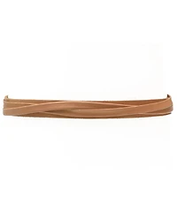 ADA Skinny Leather Wrap Belt