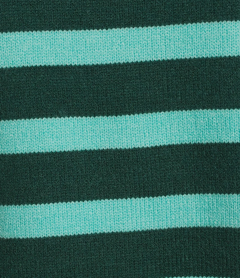 Addison Bay Carlyle Stripe Print Crew Neck Long Sleeve Sweater