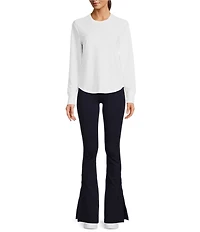 Addison Bay Colleen High Waistline Ankle Length Flare Leg Leggings