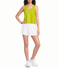 Addison Bay Doubles Scoop Neck Sleeveless Tank