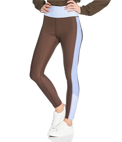 Addison Bay Hudson Coordinating Contrast Stripe High-Rise Leggings