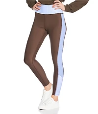 Addison Bay Hudson Coordinating Contrast Stripe High-Rise Leggings