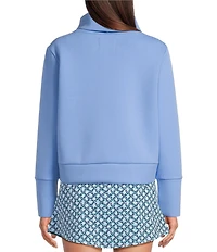 Addison Bay Mock Neck Long Sleeve Everyday Pullover